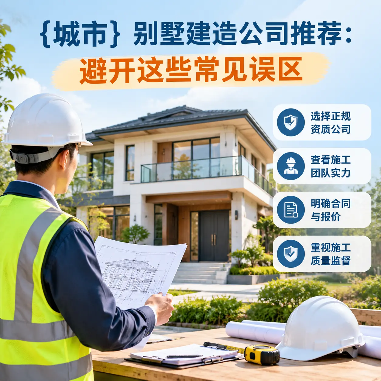 修文 别墅建造公司推荐:避开这些常见误区