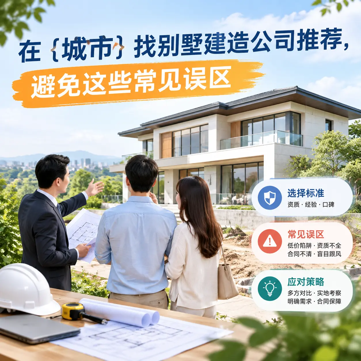 在 修文 找别墅建造公司推荐,避免这些常见误区