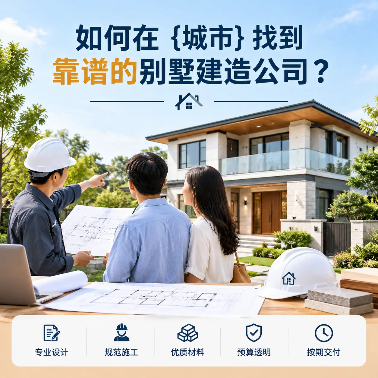 如何在 修文 找到靠谱的别墅建造公司?