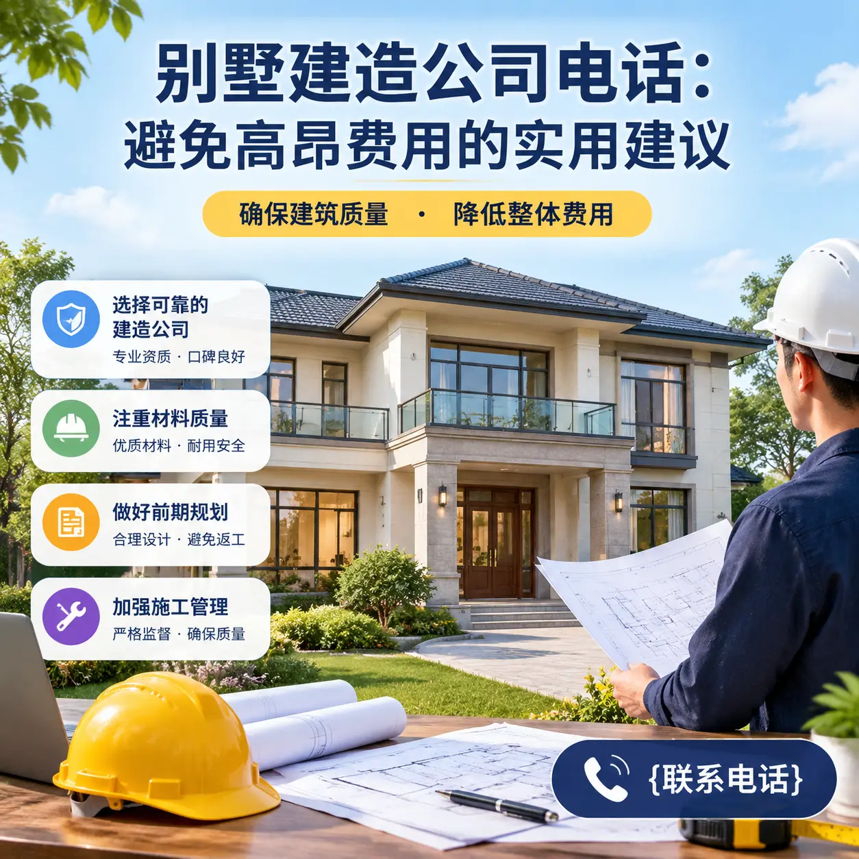 修文别墅建造公司电话:避免高昂费用的实用建议