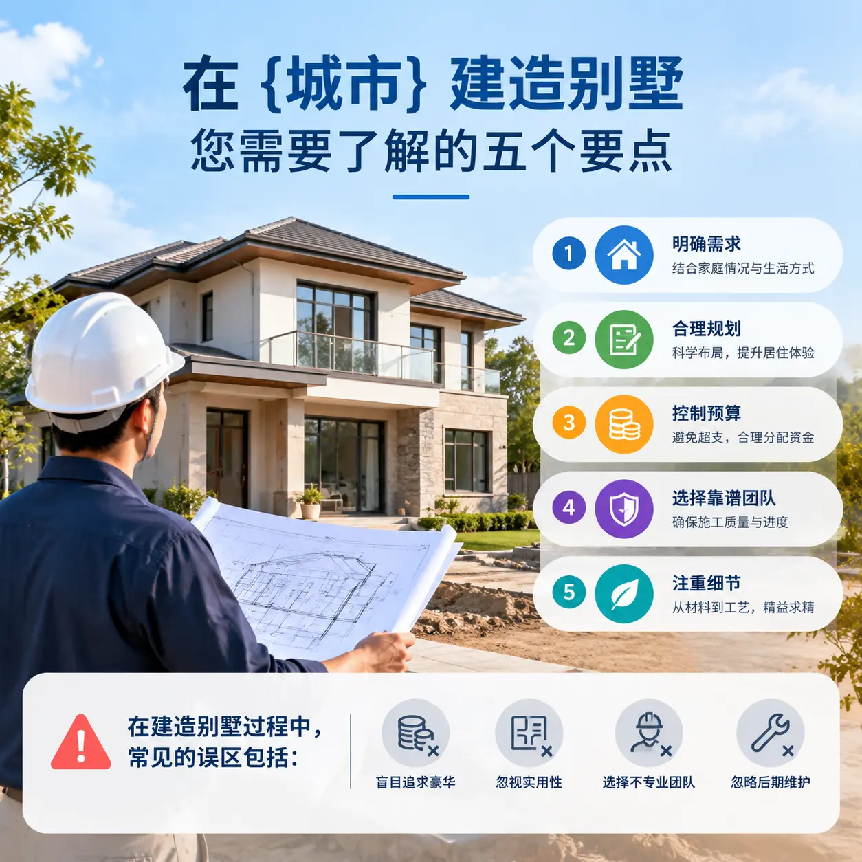 在 修文 建造别墅,您需要了解的五个要点