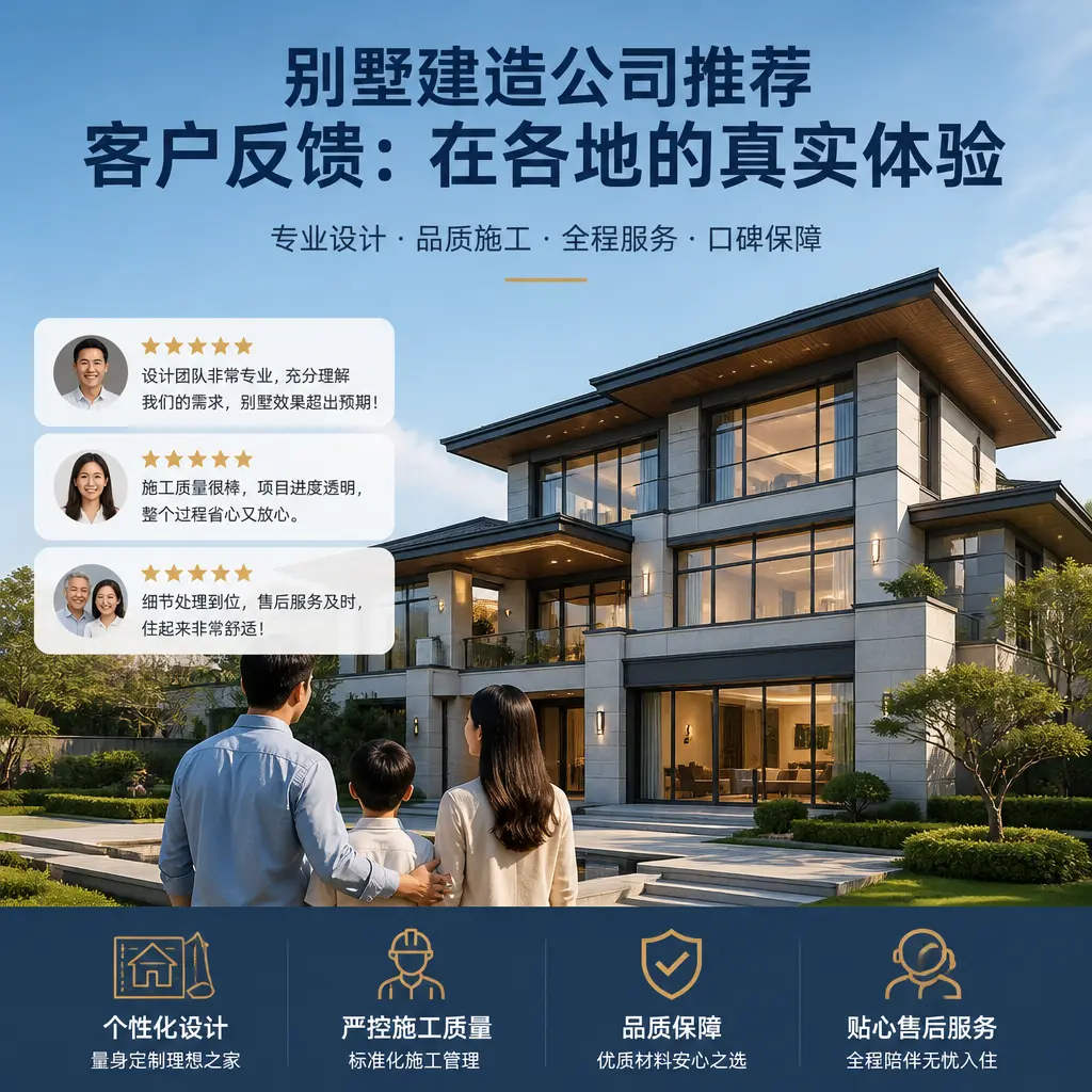 别墅建造公司推荐的客户反馈:在 修文 的真实体验