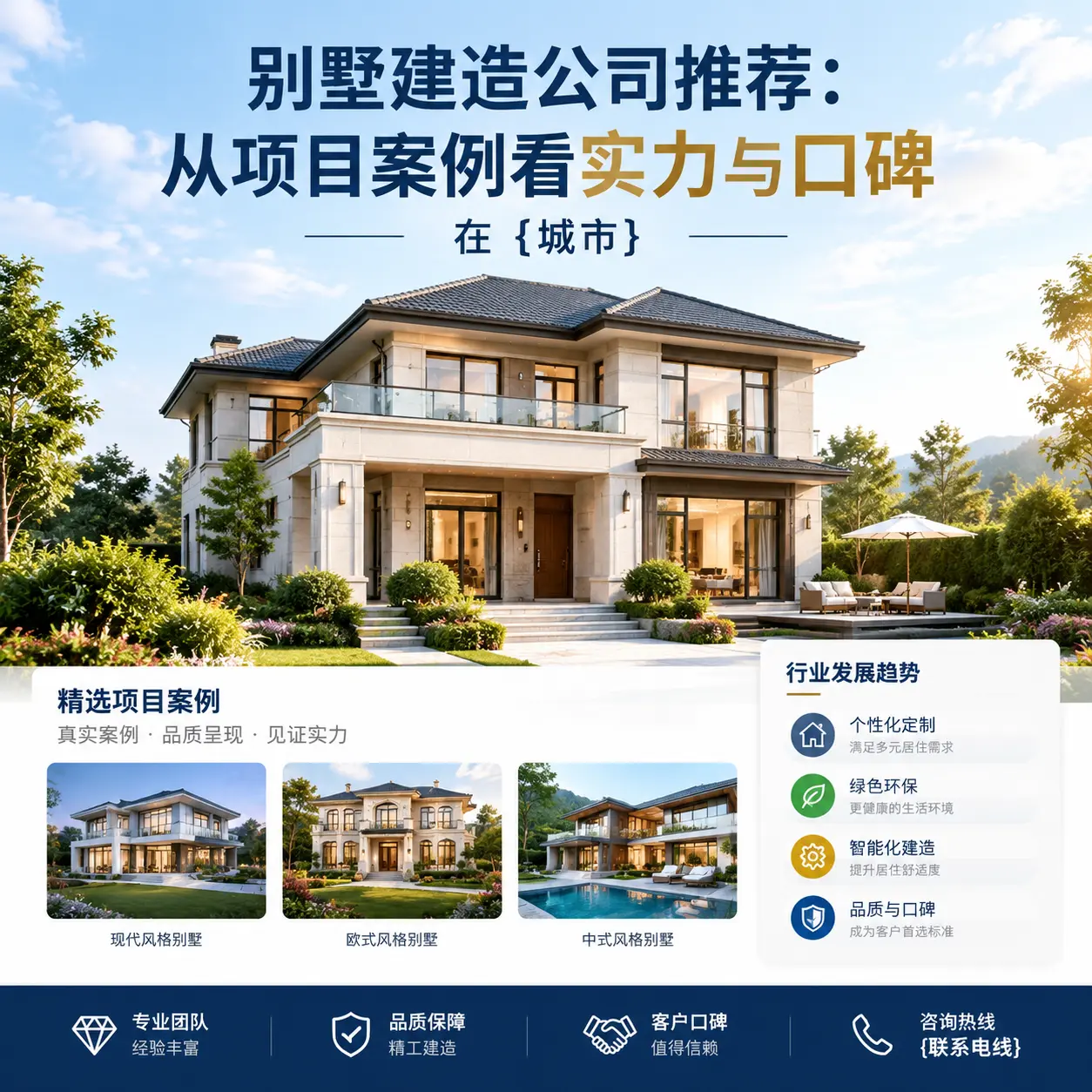 别墅建造公司推荐:从项目案例看实力与口碑在 修文